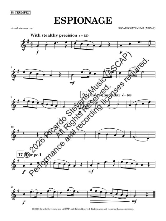 Espionage (Bb Trumpet)