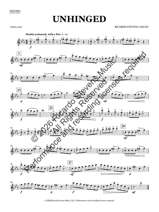 Unhinged (Flute)