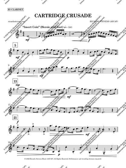 Cartridge Crusade - Bb Clarinet