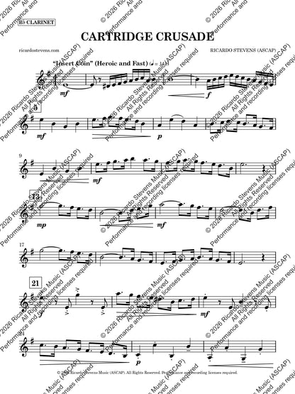 Cartridge Crusade - Bb Clarinet
