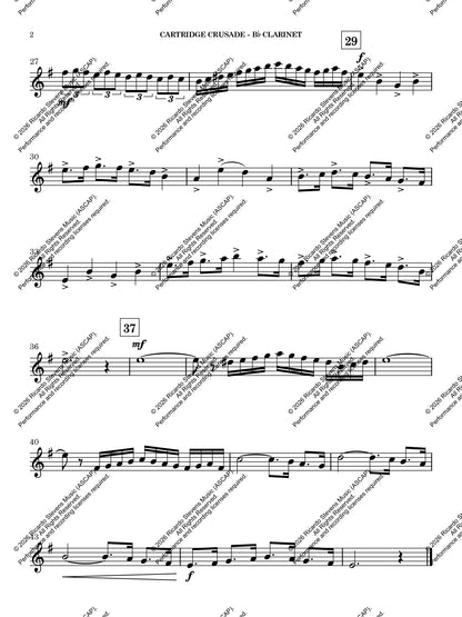 Cartridge Crusade - Bb Clarinet