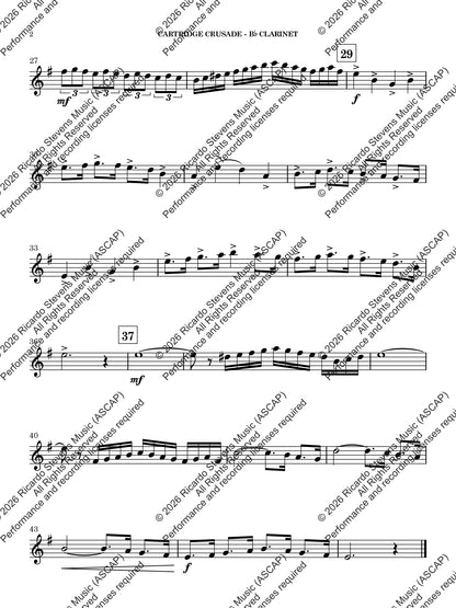 Cartridge Crusade - Bb Clarinet
