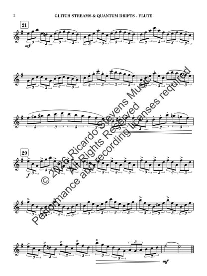 Glitch Streams & Quantum Drifts (Flute)