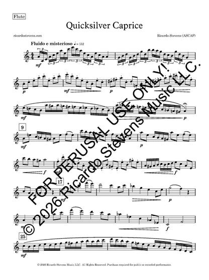 Quicksilver Caprice (Oboe)