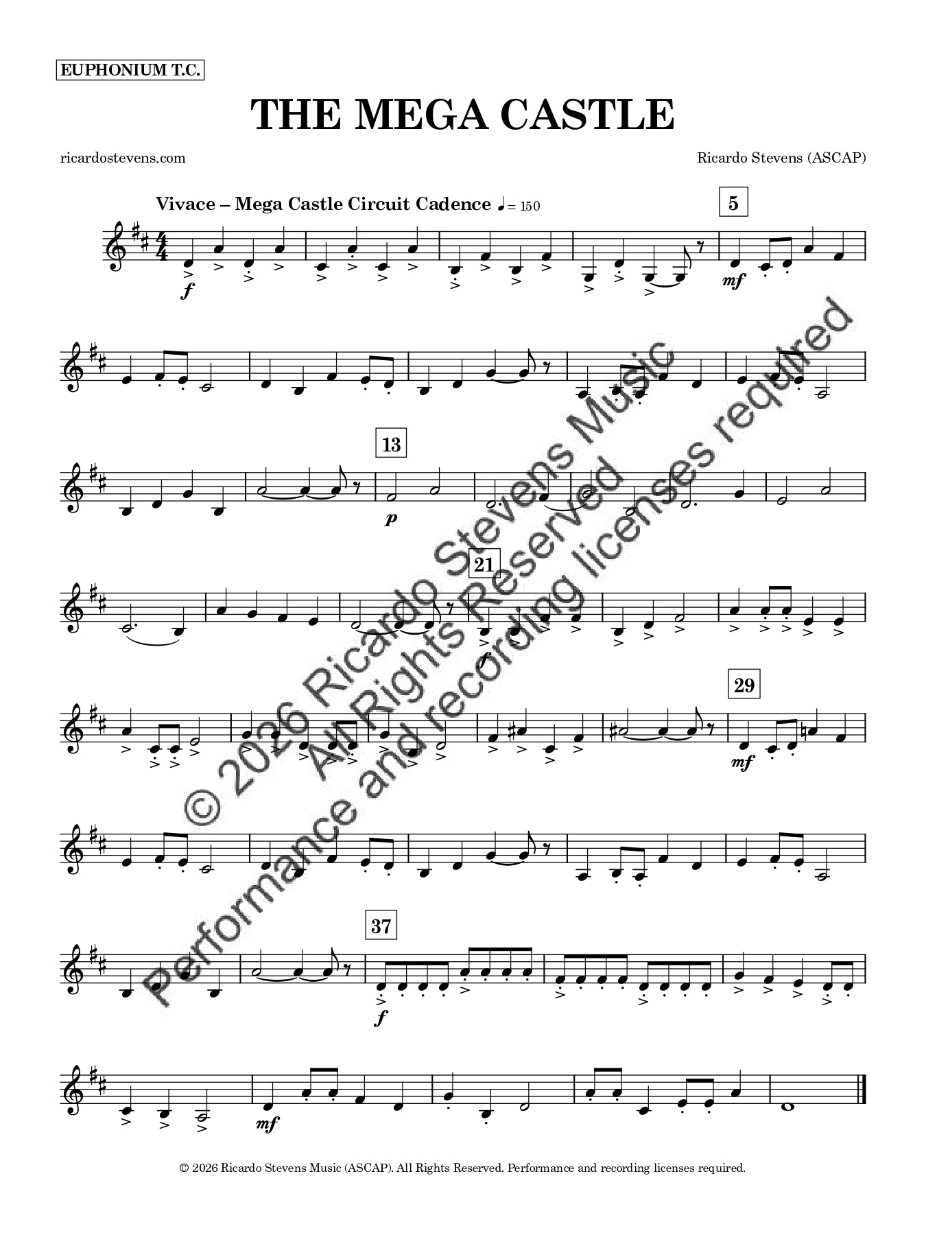 The Mega Castle (Euphonium T.C.)
