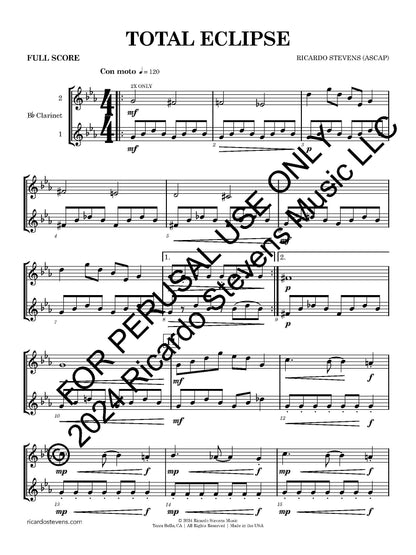 Total Eclipse (Bb Trumpet)
