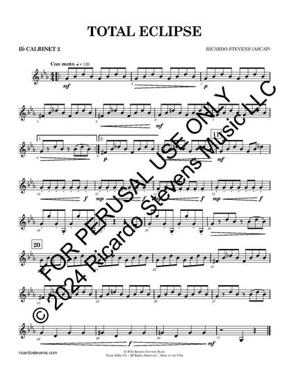 Total Eclipse (Bb Trumpet)