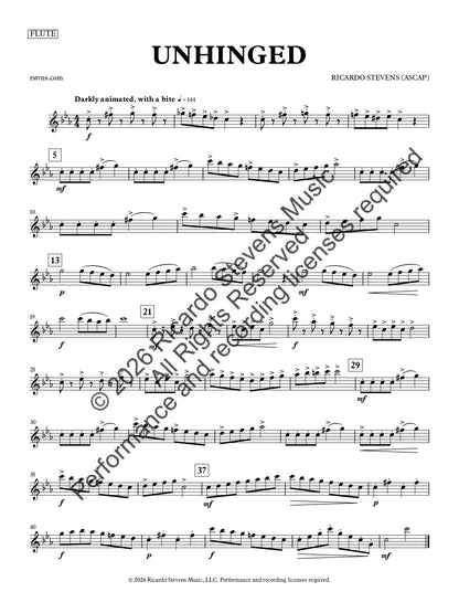 Unhinged (Flute)