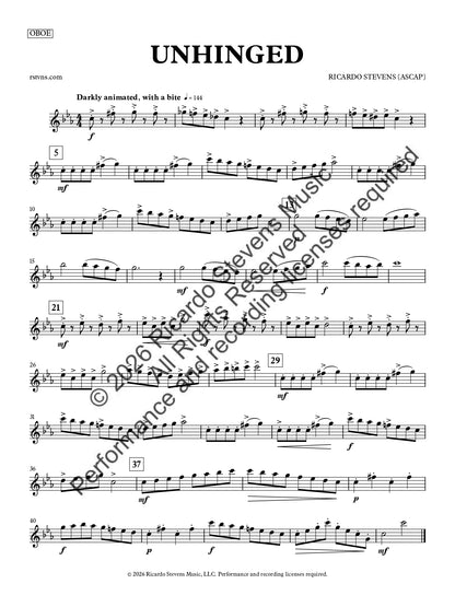Unhinged (Oboe)