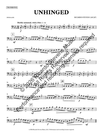 Unhinged (Trombone)