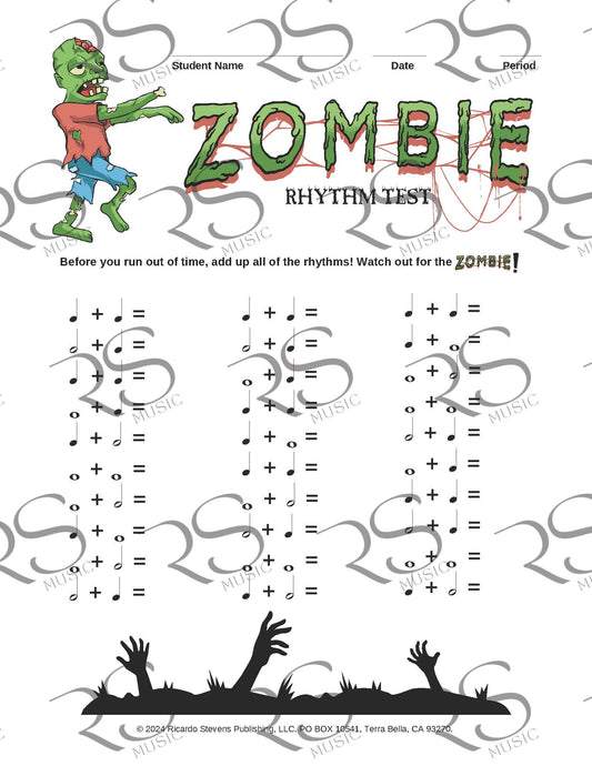 Zombie Rhythm Test